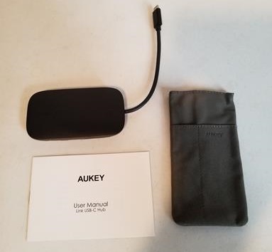 Review AUKEY CB-C69 USB-C Hub 6-in-1 Adapter ALL