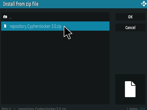 How To Install Cypher Media Kodi Addon Step 12