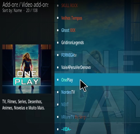 Cómo instalar One Play Kodi Addon Paso 17