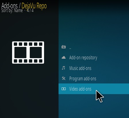 Cómo instalar Daja Vu Kodi Addon New URL Paso 16