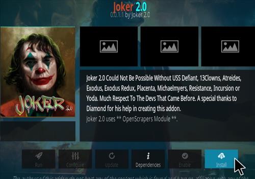 Joker instal