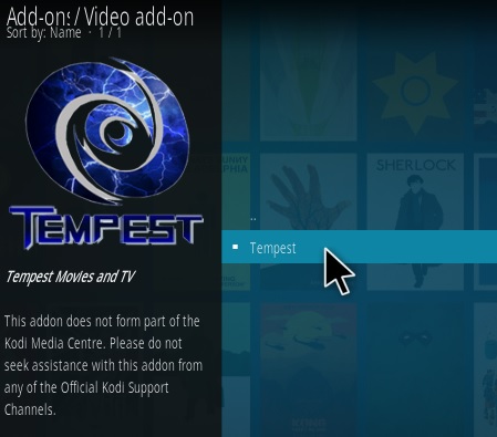 Cómo instalar Tempest Kodi Addon 2020 Paso 17