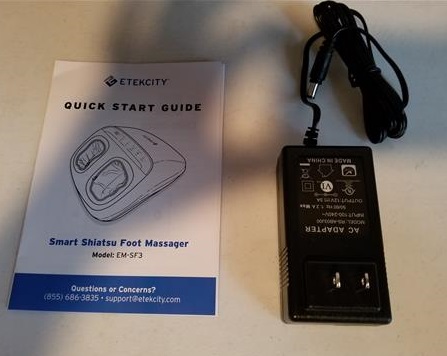 Review Etekcity EM-SF3 Smart Shiatsu Foot Massage Machine aLl