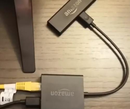 How to Add Ethernet Cable to an  Fire TV Stick and Stop