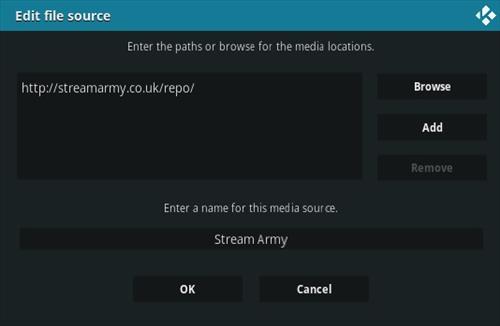 Cómo instalar el complemento FANime Kodi Paso 7
