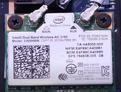 intel dual band wireless ac 7260 wont detect connections