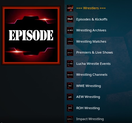 How To Install The Wrestlers Kodi Addon 2020 Overview
