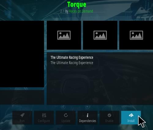 Cómo instalar el complemento Torque Kodi 2020 Paso 18