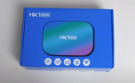 HK1 Box Smart TV Box Android 9.0, 4GB RAM 32GB ROM, S905X3 Quad Core 64bit  Cortex-A55, GPU G31 MP2, 2.4G/5G Dual WiFi BT4.0 H.265 Decoding LAN 1000