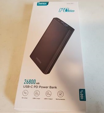 Review CHOETECH USB Type-C 26800mAh Portable Charger Power Bank Overview