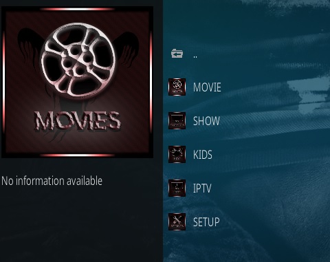 Cómo instalar Ghost Kodi Addon 2021 Descripción general 2