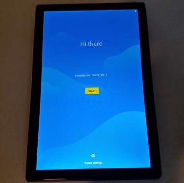 Review Dragon Touch Notepad 102 Tablet Start First Boot