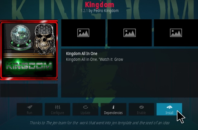 Cómo instalar Kingdom Kodi Addon 2021 Update Step 18