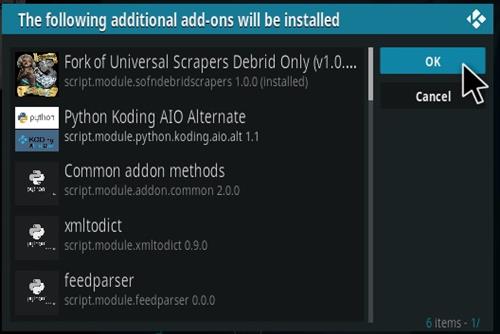 Cómo instalar el complemento Kodi 7of9 (AIO) Paso 19