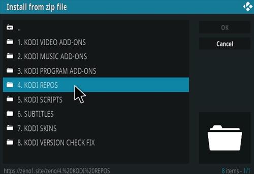 Cómo instalar el complemento NavySeal Kodi Paso 12