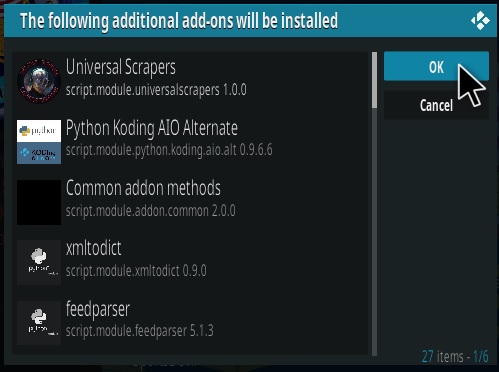 Cómo instalar el complemento NavySeal Kodi Paso 21