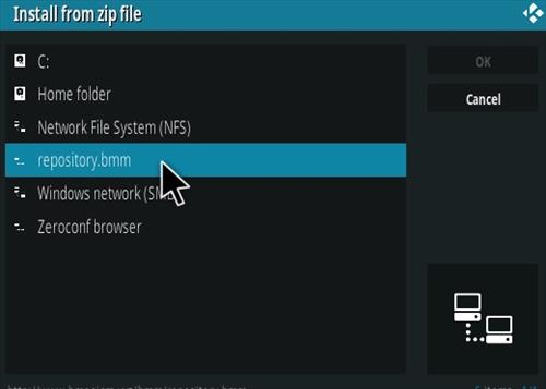 Cómo instalar el complemento Ricochet Kodi Paso 11