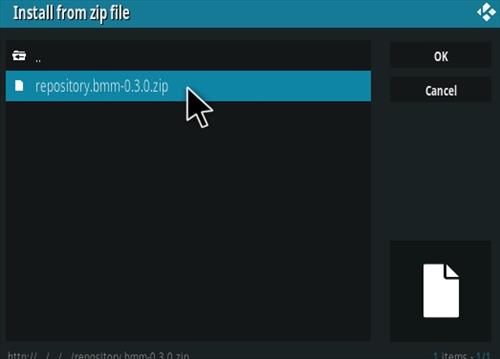 Cómo instalar el complemento Ricochet Kodi Paso 12