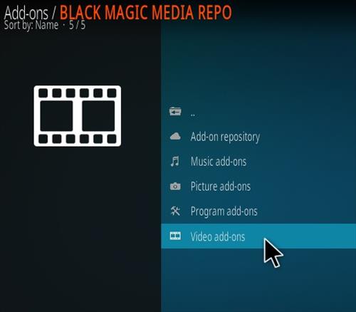Cómo instalar el complemento Ricochet Kodi Paso 16