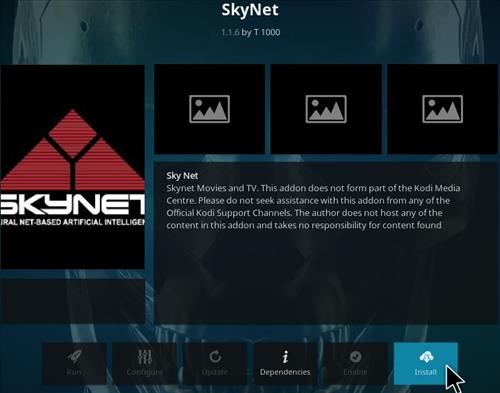 Cómo instalar SkyNet Kodi Addon 2021 Paso 18