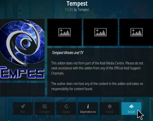 How To Install Tempest Kodi Addon Update 2021 Step 18