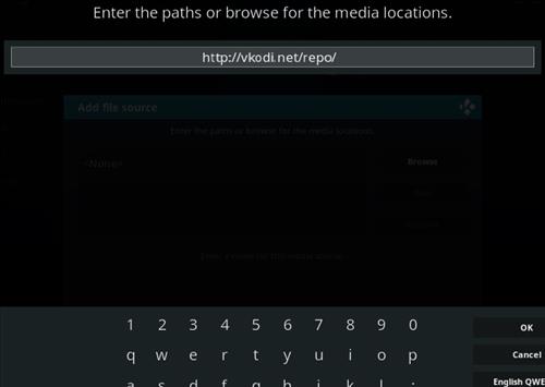 Cómo instalar Vikings Kodi repo Paso 5