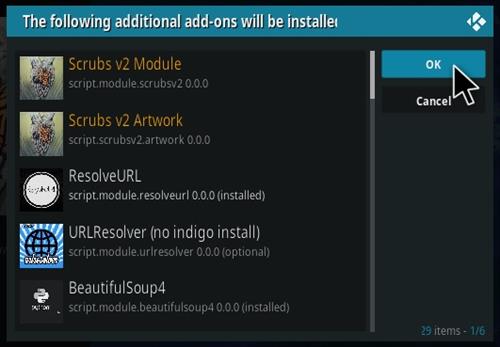 Cómo instalar Scrubs V2 Kodi Addon 2021 Paso 19