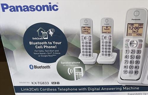 Best Home Landline Phones with Bluetooth Panasonic KX-TG833SK1