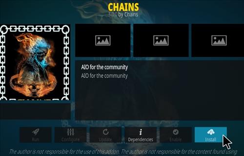 Cómo instalar los canales complementarios de Kodi Paso 18