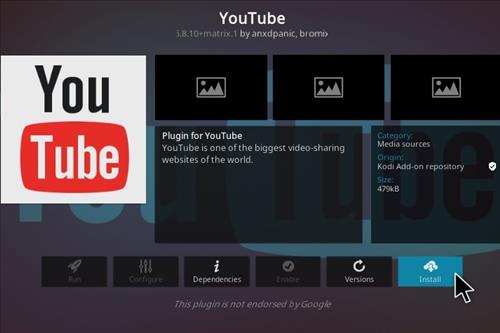 Cómo instalar FDJ.HD Kodi Addon Matrix Youtube 4