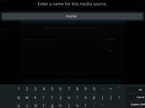 Cómo instalar el complemento FDJ.HD Kodi Paso 6