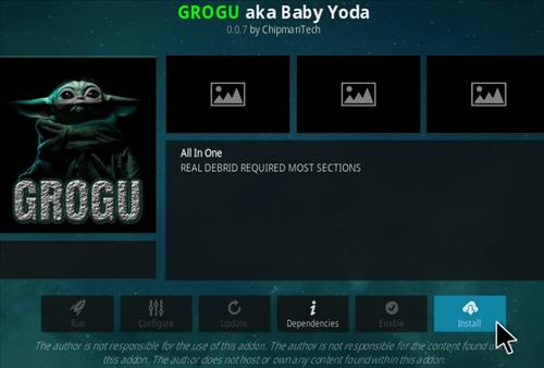 Cómo instalar el complemento GroGu Kodi 2021 Upate Paso 18