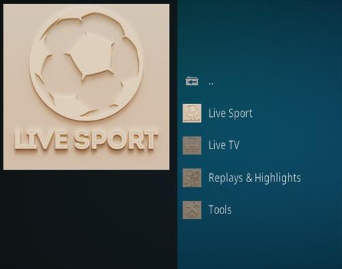 Comment installer Apex Sports Kodi Addon Aperçu