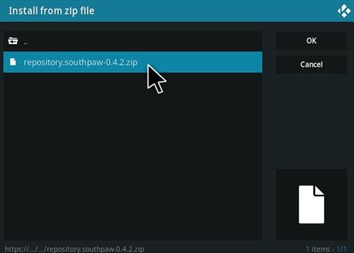 Cómo instalar el complemento SealTeam6 Kodi Paso 12