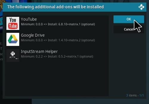 Cómo instalar el complemento SealTeam6 Kodi Paso 19