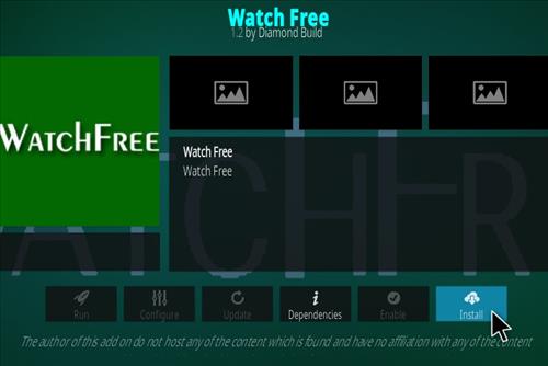 Cómo instalar Watch Free Kodi 18 Kodi Add-on Paso 18