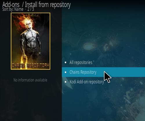 Cómo instalar los canales Kodi Addon Ver6 Paso 15