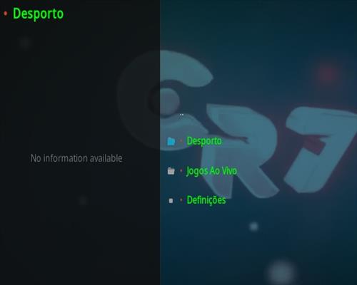Cómo instalar la vista previa del complemento Cr7 Kodi