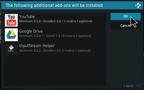 Cómo instalar el complemento Purely Wrestling Kodi Paso 19