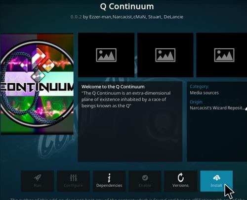 Cómo instalar Q-Continuum All-In-One Kodi Addon Paso 18