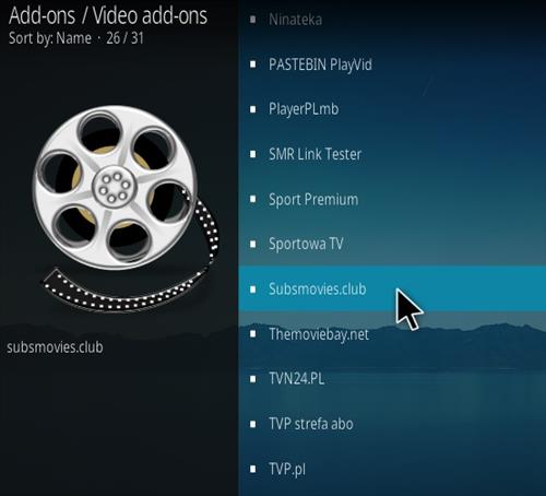 Cómo instalar Subs Movies.Club Kodi Addon update V7 Paso 17