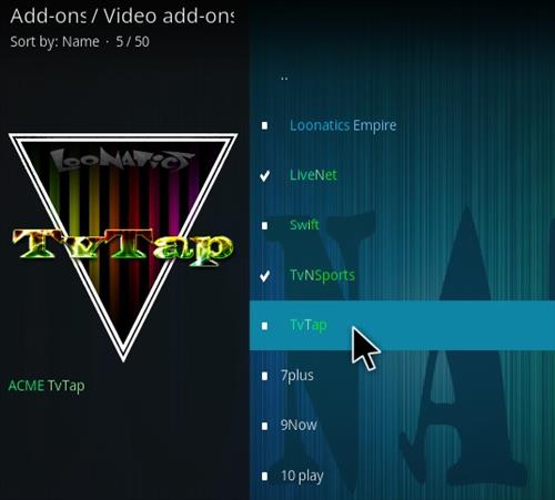 How To Install TVTap Kodi Addon Step 17