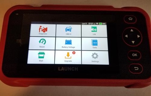 Review LAUNCH Creader123i OBD2 Code Scan Tool with ABS and SRS Menu