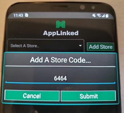 App Linked Code 6464