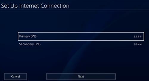Dns server is best sale not set ps4