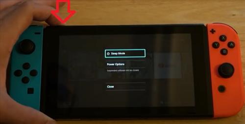 How To Enter Recovery Mode on a Nintendo Switch Step 1