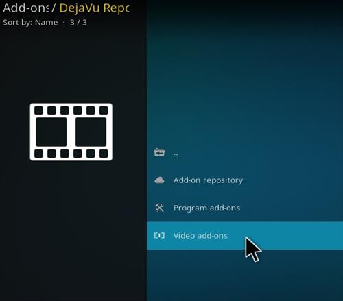 Cómo instalar el complemento DejaVu Kodi Compatible con Kodi 19 Matrix Paso 16