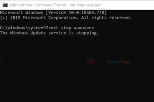 How To Fix Windows 10 Update Error 0x8024a105 Step 2