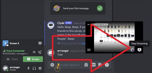 How To Screen Share On Discord Step 6