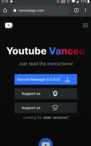 How to Install YouTube Vanced Android Step 1